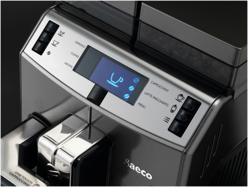 Кофемашина Saeco Lirika One Touch Cappuccino, серебристый фото 2