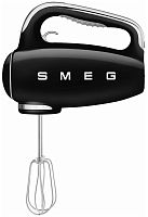 Миксер ручной электрический SMEG HMF01BLEU / мощность 250 Вт / 9 скоростей вращения / черный