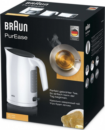 Чайник Braun WK 5100 WH Белый фото 2