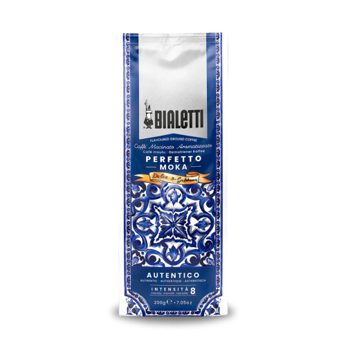 Молотый кофе Bialetti D&G Blue Mediterranean 96080454, 200г