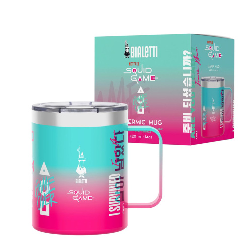 Кружка Bialetti Camp Mug Squid Game SQUID003, 420 мл фото 2