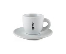 Кофейная пара Moka Omino (80 мл), белая Y0TZ097 Bialetti