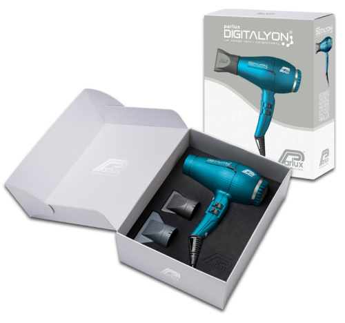 Фен PARLUX DIGITALYON Blue 2400 WATT фото 6