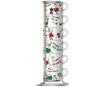 Набор чашек для эспрессо коллекция Italia, 6 шт. TAZZ202, Bialetti