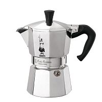 Гейзерная кофеварка Bialetti Moka Express 1166 (12 чашек), серебристый