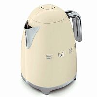 Чайник Smeg KLF03CREU, кремовый, 1.7л, мощность 2400Вт, двухслойный