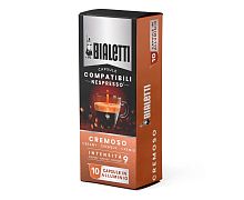 Кофе Bialetti Cremoso в капсулах для кофемашин Nespresso, 10 шт