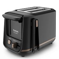 Тостер для хлеба Tefal Includeo TT533811, с 7 степенями поджаривания, магнитом для щипцов, 850 Вт, черный