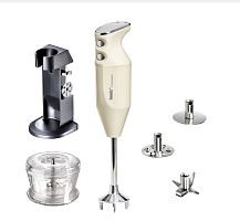 Погружной блендер Bamix M200 DeLuxe cream-chrome